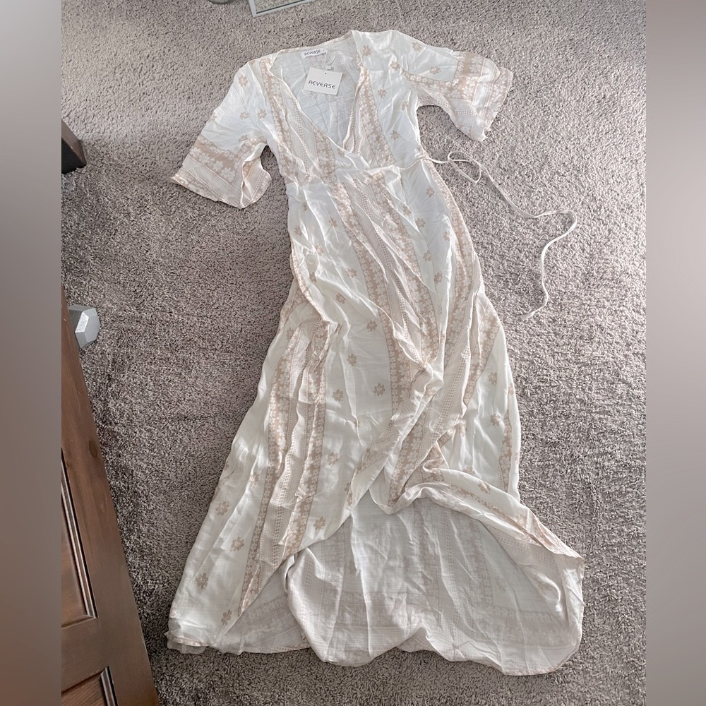 Beautiful airy wrap dress